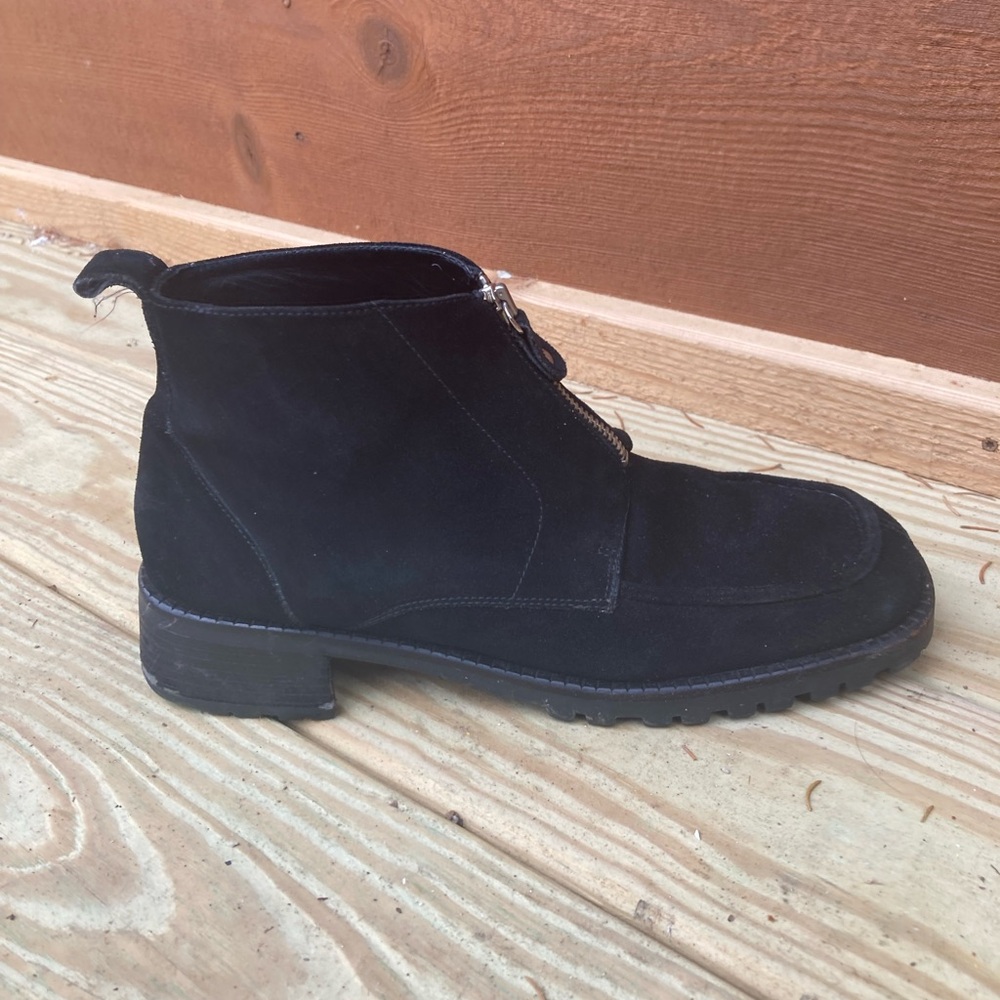 90s KENNETH COLE Suede Ankle Boots - Picture 4 of 16